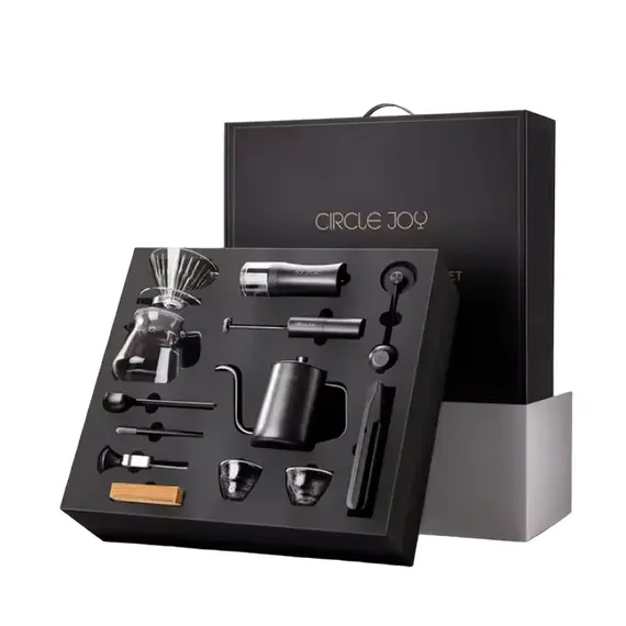 Set pentru prepararea cafelei Circle Joy CJ-CFS03, Black