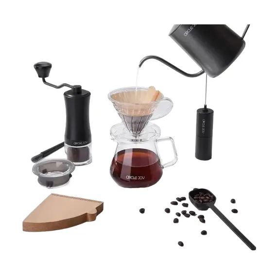 Set pentru prepararea cafelei Circle Joy CJ-CFS01, Black, 4 image