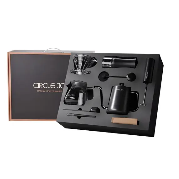 Set pentru prepararea cafelei Circle Joy CJ-CFS01, Black