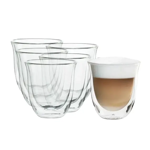 Set de pahare De'Longhi DLSC301, Transparent, 6 image
