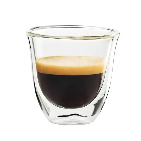 Set de pahare De'Longhi 60 ml 2 buc, Transparent, 7 image