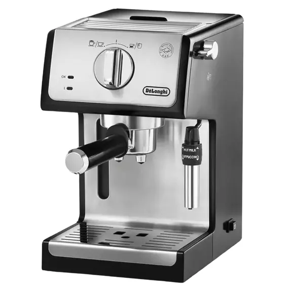 Cafetieră manuală DeLonghi ECP35.31, 1100W, Black, 7 image