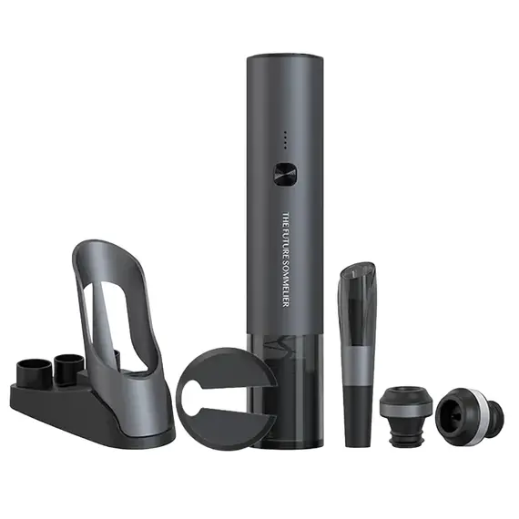 Set pentru vinuri Circle Joy TFS-001, Grey