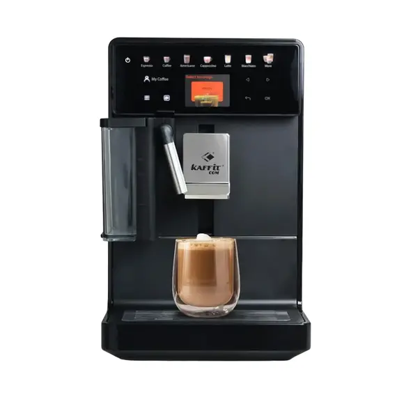 Aparat de cafea Kaffit A5, Black + Cadou x3 Cafea Julius Meinl 500 g, 3 image