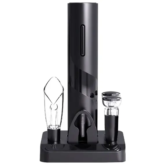 Set pentru vinuri Circle Joy CJ-TZ08, Black