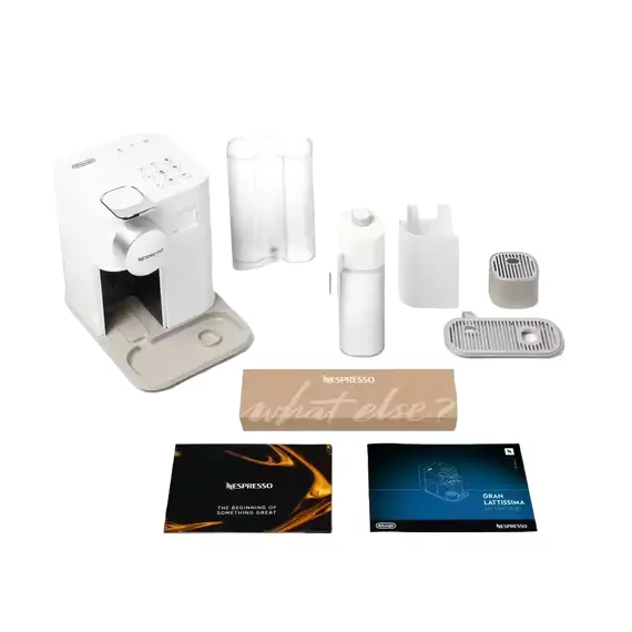 Cafetieră cu capsule DeLonghi EN640.W, 1400W, White, 7 image