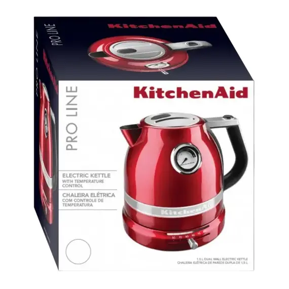 Fierbător electric KitchenAid 5KEK1522ECA, Red, 3 image