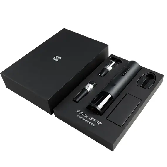 Set pentru vinuri Huohou HU0047, Black, 3 image