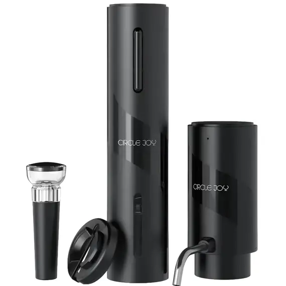 Set pentru vinuri Circle Joy CJ-TZ22, Black