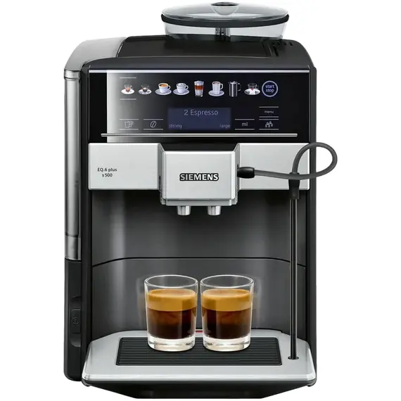 Aparat de cafea Siemens TE655319RW, Black/Silver