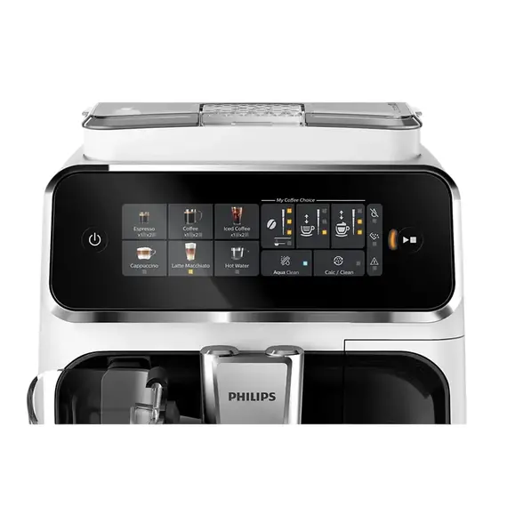 Aparat de cafea Philips EP3343/50, White/Black, 3 image