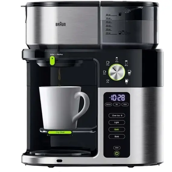 Cafetieră cu picurare Braun KF 9050 BK, 1750W, Black, 6 image