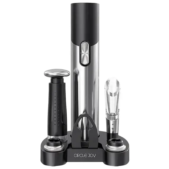 Set pentru vinuri Circle Joy CJ-TZ09, Black