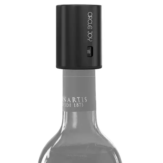 Dop de vin Circle Joy CJ-JS04, Black, 3 image