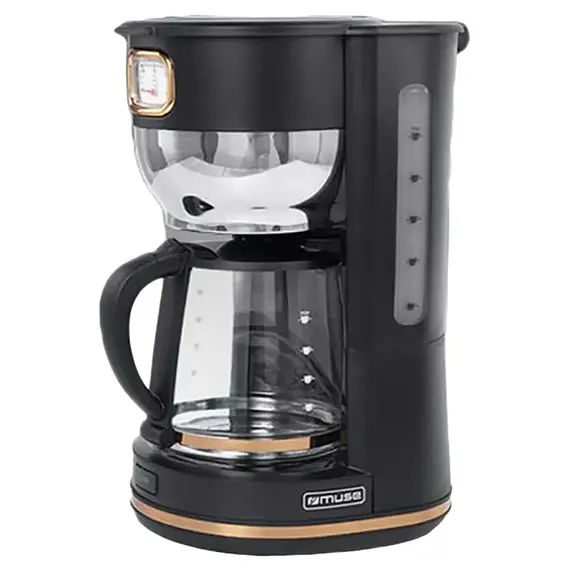 Cafetieră cu picurare MUSE MS-220 BC, 1000W, Black, 4 image