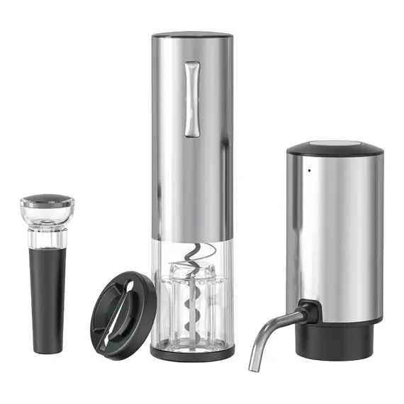 Set pentru vinuri Circle Joy SGS-KD-8, Silver