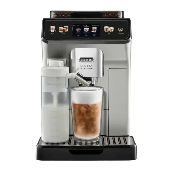 Aparat de cafea DeLonghi ECAM450.65.S, Silver/Black