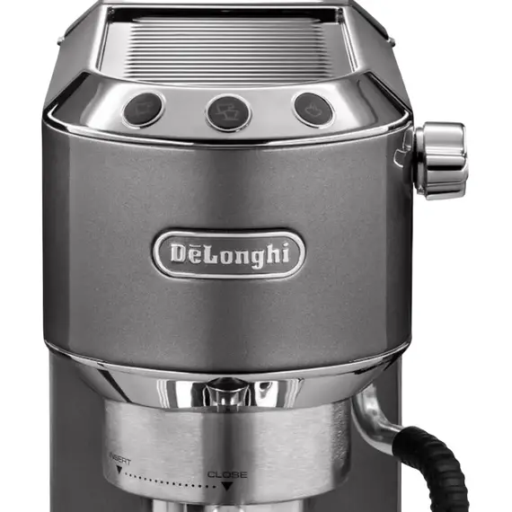 Cafetieră manuală DeLonghi EC885.GY, 1300W, Gray, 8 image