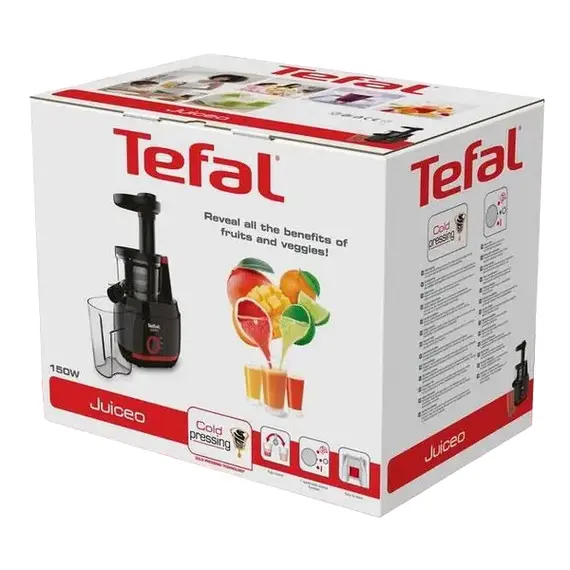 Storcător de fructe și legume Tefal ZC150838, Black, 4 image