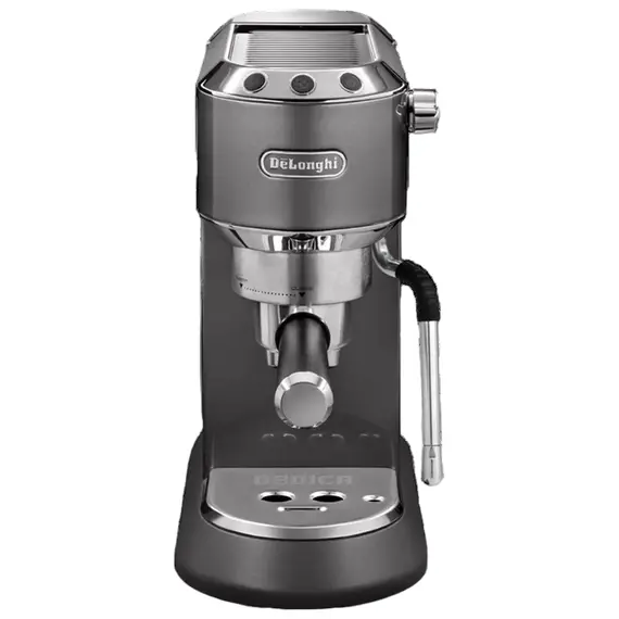 Cafetieră manuală DeLonghi EC885.GY, 1300W, Gray, 2 image