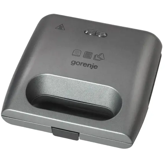 Aparat pentru sandwich multifunctional Gorenje SM703GCG, Silver, 4 image