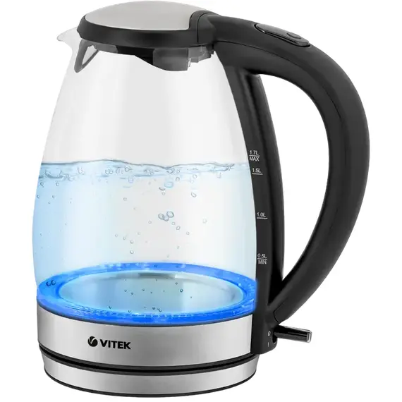 Fierbător electric VITEK VT-7046, Black, 5 image