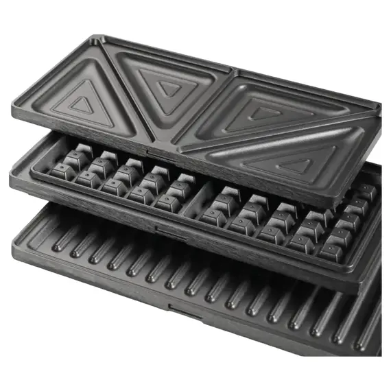 Aparat pentru sandwich multifunctional Gorenje SM703GCG, Silver, 2 image