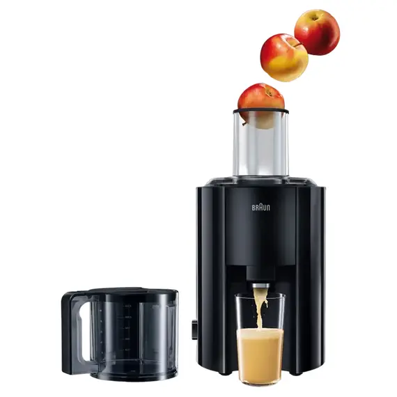 Storcător de fructe și legume BRAUN Multiquick 3, Black, 3 image