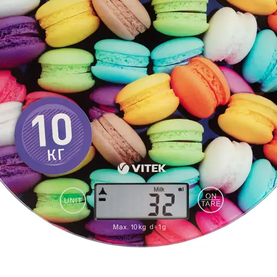 Cântar electronic de bucătărie VITEK VT-2407, Multicolor, 2 image