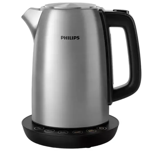 Fierbător electric PHILIPS HD9359/90, Silver