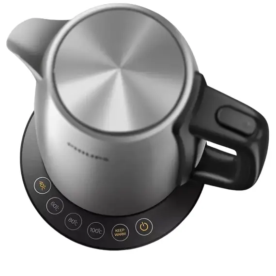 Fierbător electric PHILIPS HD9359/90, Silver, 5 image