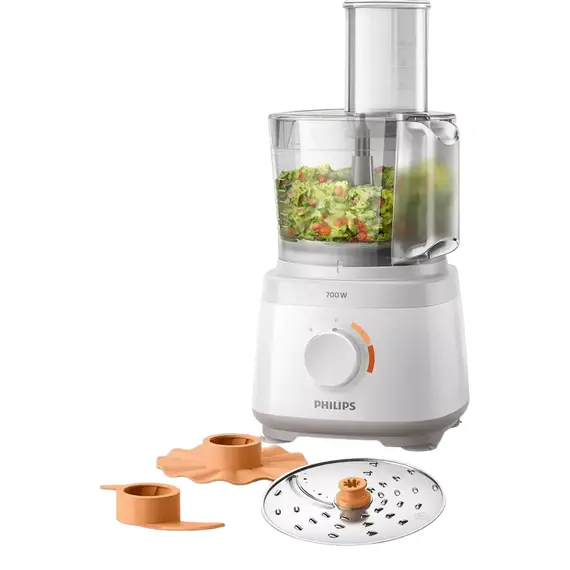 Robot de bucătărie PHILIPS HR7310/00, White, 2 image