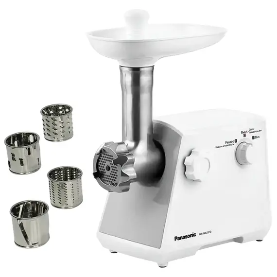 Mașină de tocat carne Panasonic MK-MG1510, White, 4 image