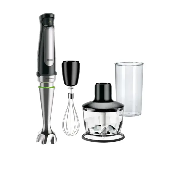 Blender de mână BRAUN MQ7035X, Black/Silver