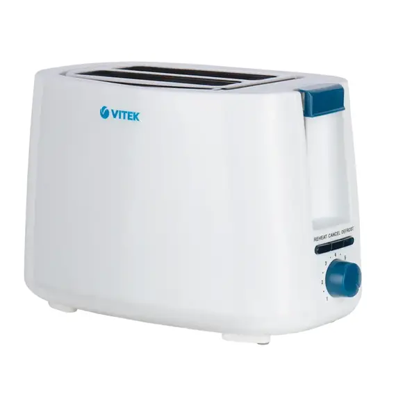Toaster VITEK VT-1577, White/Whiteastru