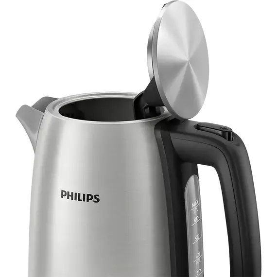 Fierbător electric PHILIPS HD9353/90, Silver, 2 image