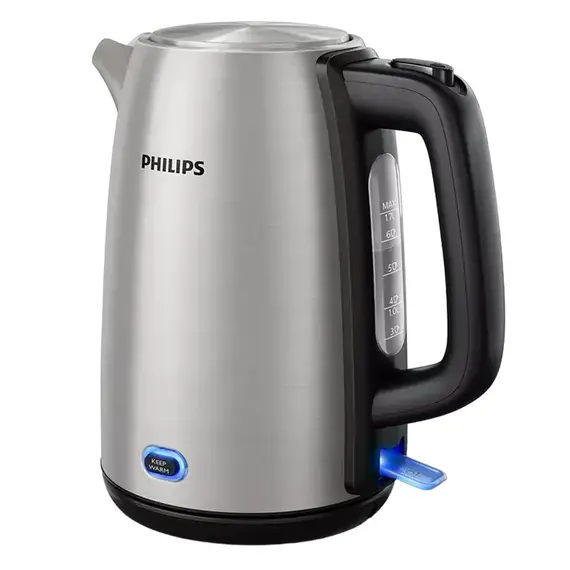 Fierbător electric PHILIPS HD9353/90, Silver