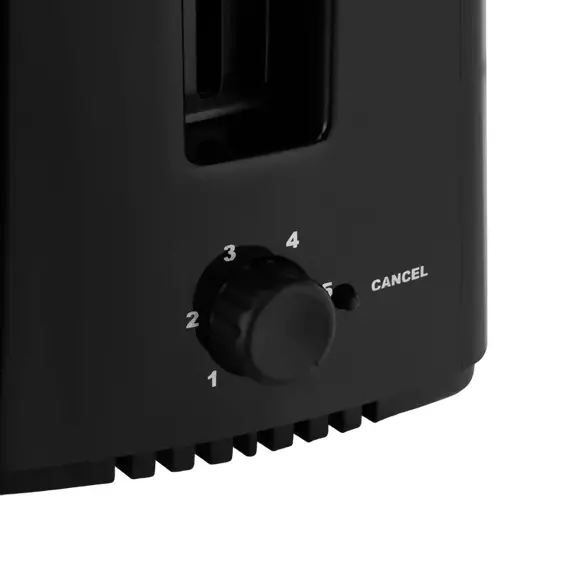 Toaster VITEK VT-1586, Black, 2 image