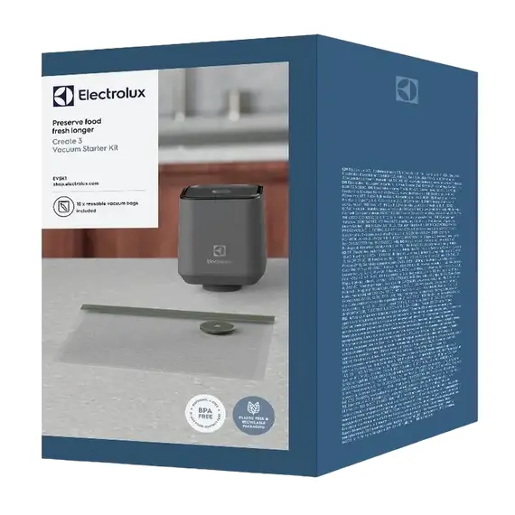 Aparat de vidat Electrolux EVSK1, Grey, 2 image