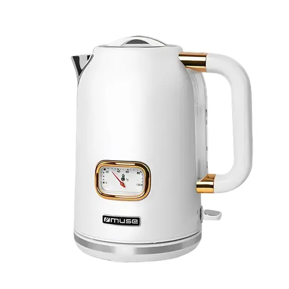 Fierbător electric MUSE MS-030 W, White