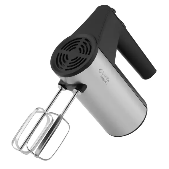 Mixer Manual VITEK VT-1424, Silver/Black, 4 image