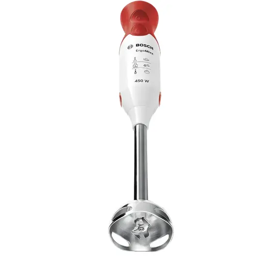 Blender de mână Bosch MSM64110, White/Red, 2 image