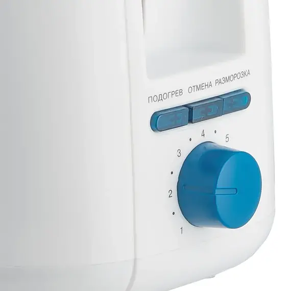 Toaster VITEK VT-1577, White/Whiteastru, 3 image