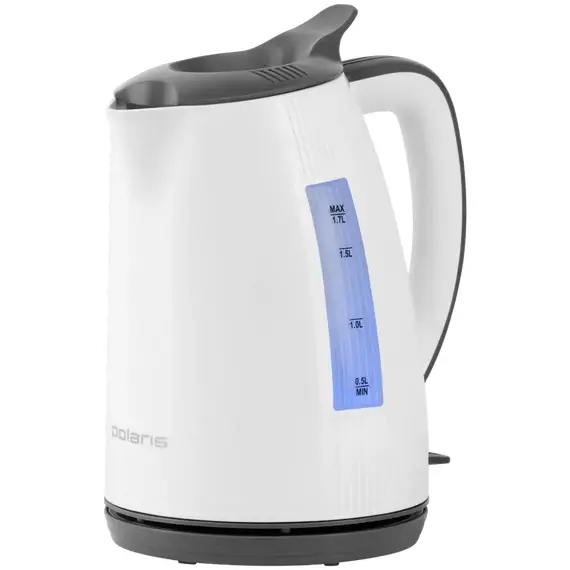 Fierbător electric Polaris PWK 1708C, White/Grey, 6 image