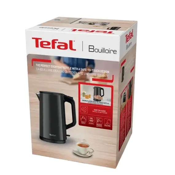 Fierbător electric Tefal KI583E10, Black, 3 image