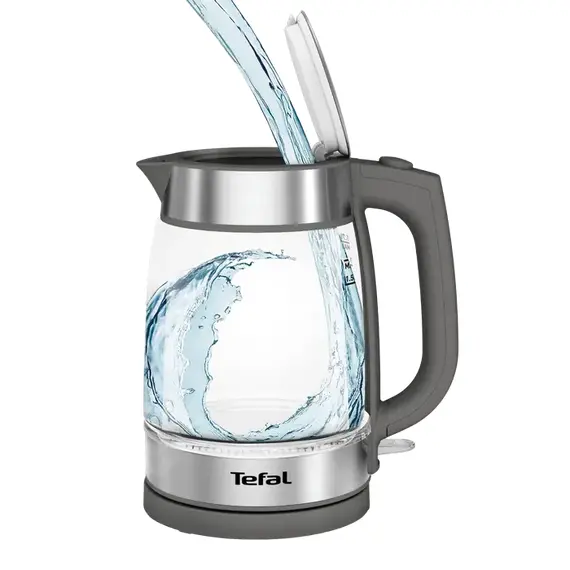 Fierbător electric Tefal KI740B30, Silver, 4 image