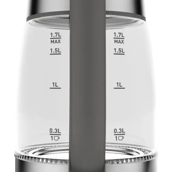 Fierbător electric Tefal KI740B30, Silver, 3 image