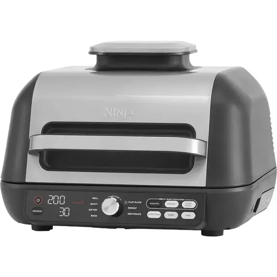 Friteuză cu aer cald Ninja AG651UK, Black/Silver, 8 image