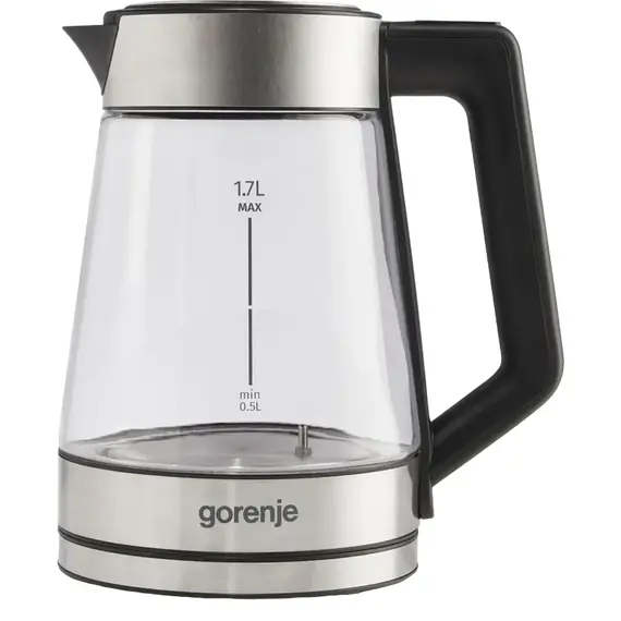 Fierbător electric Gorenje K17TRG, Silver/Black