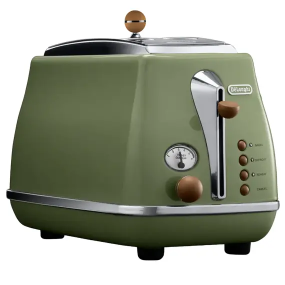 Toaster DeLonghi CTOV 2103 GR, Green, 6 image